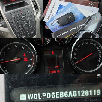 OPEL ASTRA 1,4 16v 2011  + SADA ALU KOL , KLIMA, TAŽNÉ TOP - 13