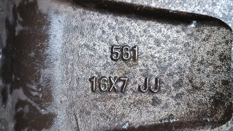 Zimní pneu 205/55 R16, 7mm na disku 5x100 (#183) - 13