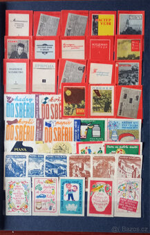 Sbírka historických zápal. nálepek z období ČSSR - 13