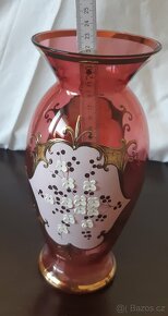 Novoborské sklo - vázy, skleničky, ... - 13