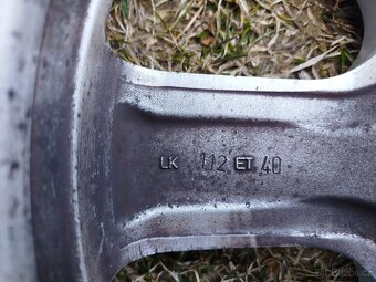 Alu kola 5x112 R16, ET 40 - 13