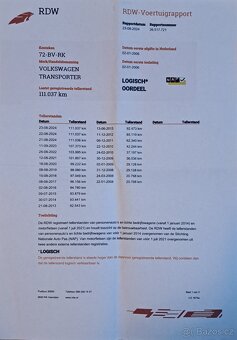 VW T5 Transporter Doka valník 1.9tdi - 13