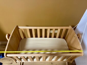 Dětská kolébka z masivu - 13