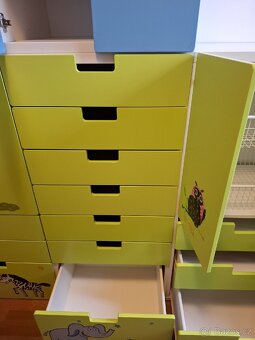 Dětské skříně ikea stuva - 13
