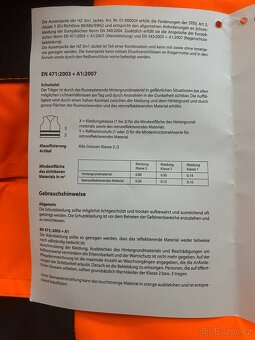 Nová zimní reflexní bunda 3v1 4XL - 13