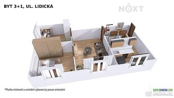 Pronájem byt 3+1, 68㎡ - 13