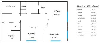 Prodám dům 5+1 Očihov, okres Louny - 13