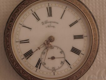 Starožitné kapesní hodinky J.DUQUESNE NANCY - 13