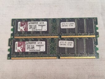 Velká sada RAM pamětí (DDR3, DDR2, DDR1) - 13