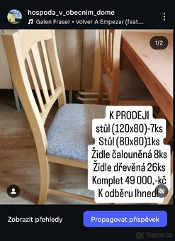 Inventář hospoda (stoly, gastro nádoby, talíře, sklenice) - 13