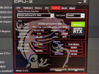 Herní PC sestava R7 5800X X570 64GB 1TB RTX 4060 DPH - 13