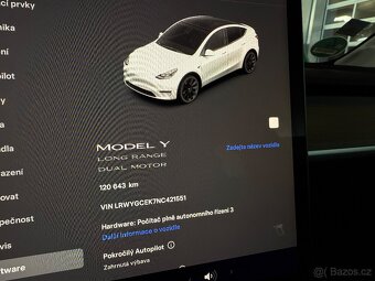 Tesla Model Y Long Range 4x4 záruka 2030 DPH - 13