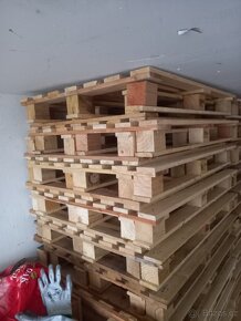 Celodřevěné palety 100/80 nové - 13