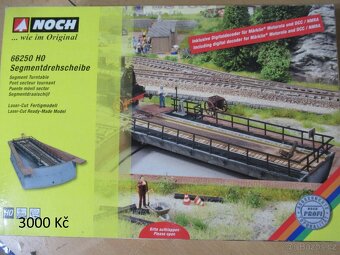 H0 - stavebnice, vyhybky -  železnice , vláčky , mašinky - 13