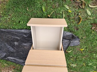 Ikea komoda Malm se zrcadlem dubová dýha - 13