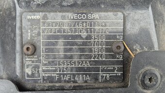 Prodám IVECO DAILY 35S11 - mrazírna + elektro agregát THERMO - 13