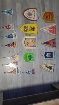 Prodám originální vlaječky klubů fotbalových vzácné - 13