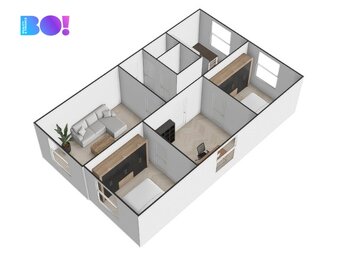 Prodej družstevního bytu 4+1, ul. Osvobození, Orlová Lutyně - 13