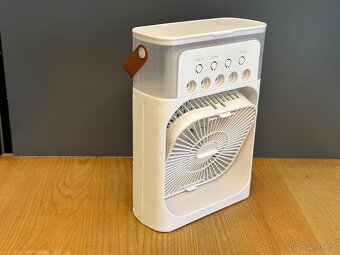 Stolní větrák ventilátor s možností chladivé vodní mlhy NOVÝ - 13