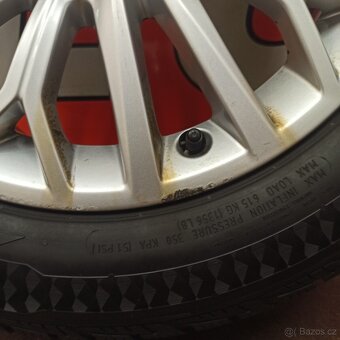 ALU kola Audi, 7x16 , ET48, zimní pneu 205/55/16 - 13