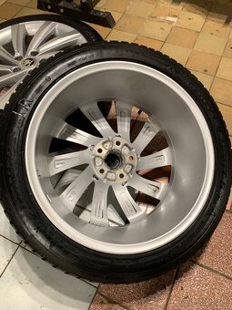 Alu kola Škoda R18 5X112 ZIMNÍ PNEU 225/45 R18 TOP STAV - 13