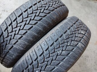 175/65 R15 - ZIMNÍ PNEU 6-7mm - zn.DUNLOP - 2 KUSY - 13