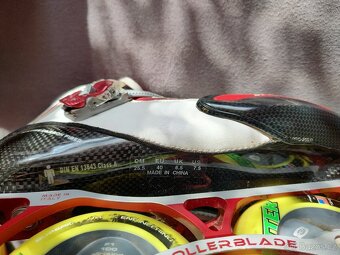 In-line karbon RollerBlade ProBlade, kolečka 100mm, vel. 39 - 13