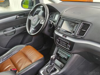 VW Sharan 2.0TDi 103kw,HIGHLINE,DSG,Tažné,2xklíč,SERVISKA - 13