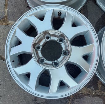 Litá kola originál 16" Ssangyong Rexton I. Tři typy - 13