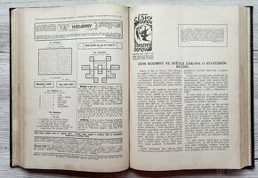 Časopis ŠŤASTNÝ DOMOV, kompletní ročník 1921, svázaný - 13