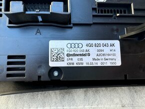 Ovladani topeni - klimatizace - Audi A6 4G/C7 - 13