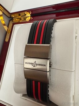 Ulysse Nardin Marine Diver, Chronometr, ocel. náramek+kaučuk - 13