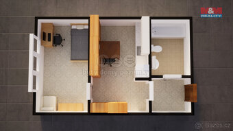 Prodej bytu 1+1, 27 m², Tanvald, ul. U Školky - 13