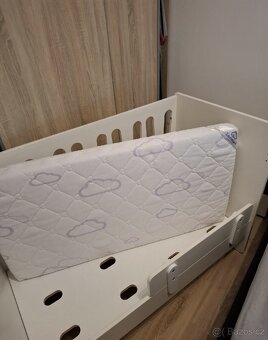 Postýlka Melmen s matrací - 13