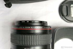 Objektivy Canon HD video lens 20x,16x Manual ,6x XL Wide - 13