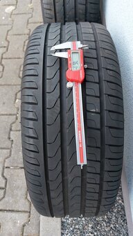 Alu kola 5x100 r17 originál vw polo letní pneu - 13