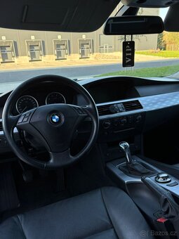 BMW E60 525i 141kw M54 Manuál✅Černá kůže - 13