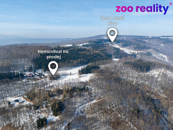 Rekreační objekt, Rašov, Klíny, 15.554 m2 pozemek - 13
