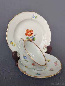 Úžasný porcelánový kávový set od manufaktury Meissen - 13