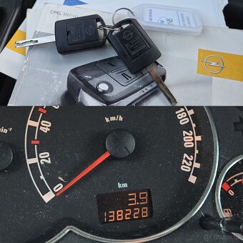 BENZÍNOVÁ, ČTYŘVÁLCOVÁ OPEL MERIVA 1,6 16v S AUTOKLIMOU - 13