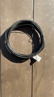 pletivo poplastované hnědé 180cm, sloupky a příslušenství - 13