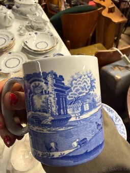 Vintage Spode Blue Italy - 13