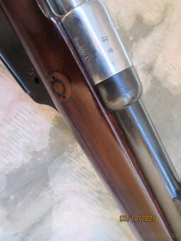 Puška Gewehr 1888  DANZIG , náboje , TORMENTACE , , řemen, p - 13