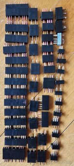 Modelářská bižutérie prodloužení, přepínače, konektory 265ks - 13