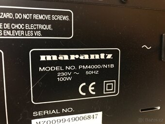 Marantz PM 4000 Velice zachovalý - 13