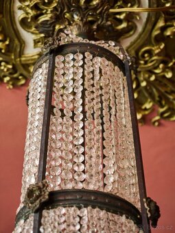 Velký starožitný lustr Ludvík XVI - Hruška - 13