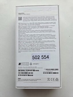 Prodám iPhone 15 pro 128GB Black Titanium - 13