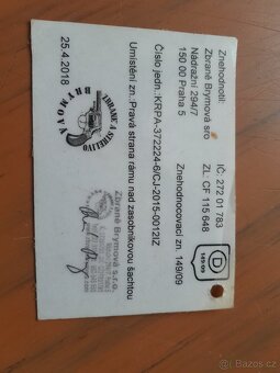 Znehodnoceny samopal vz 61 - 13