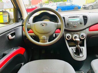 HYUNDAI i 10 1.1 i BENZÍN 5 DVEŘÍ NAJETO JEN 45 TIS KM - 13