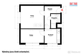 Prodej bytu 2+1, 43 m², Strakonice, ul. Sídliště 1. máje - 13